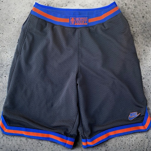 Nike Y2K Supreme Court Basketball Mesh Shorts Streetwear Vintage Gray Tag Loose - Picture 1 of 8